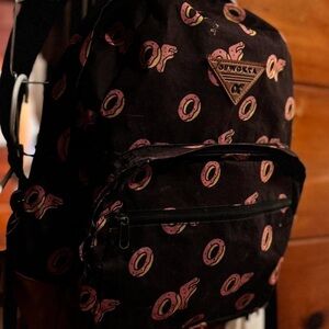 Black and Pink Backpack